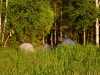 Camp site on S. Twin Island